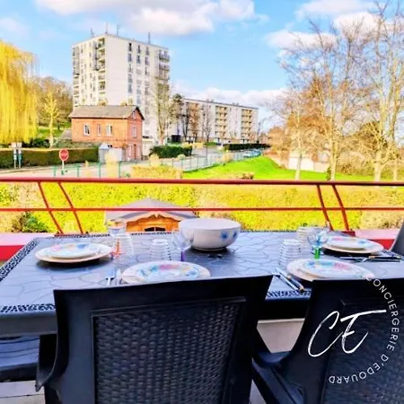 Appartement Duplex N5 With Balcony And Parking A Honfleur